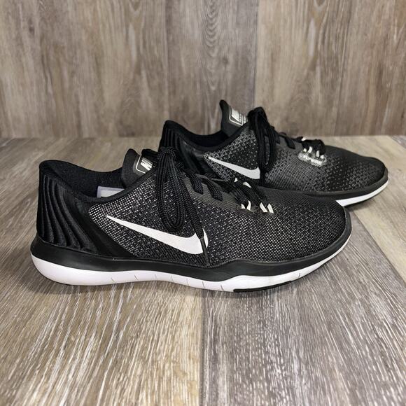 Nike Flex Supreme Tr 5 852467-001 Women’s US Size 6 Black Running Sneaker Shoes - Picture 1 of 11